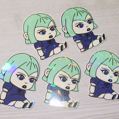 Spookydolly holo stickers