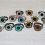 Blythe Doll Eye Chip Rings (B-Grade - Thumbnail 1