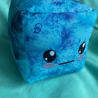 Blue Jellycube Plushie - Thumbnail 1