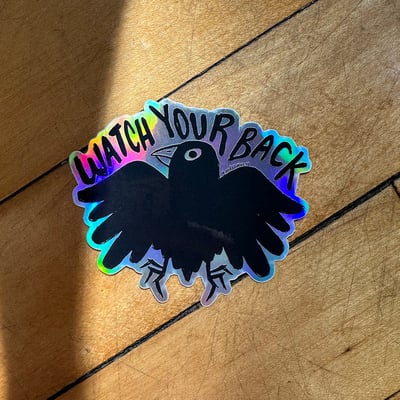 Crow sticker