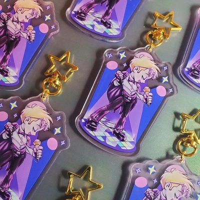 Soul Punk Spotlight Keychain