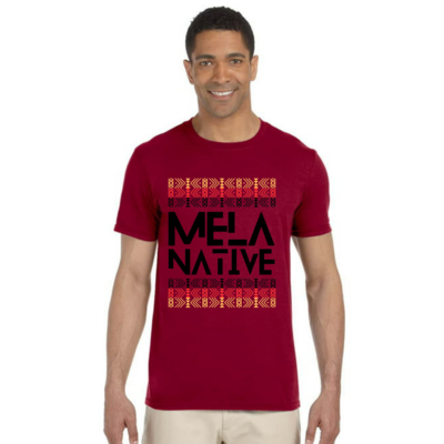 Melanative - unisex t-shirt, cardinal red