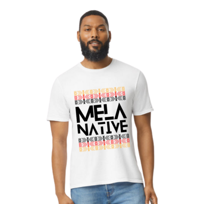 MELANATIVE - Unisex T-shirt, White