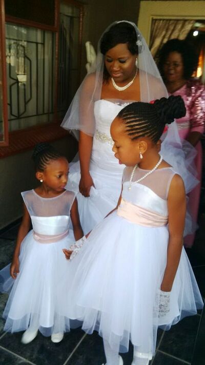 White Flower Girl Dress Kids Teens Pageant Gowns Birthday Party Dress For Wedding 