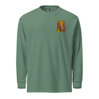 Garment-dyed heavyweight long-sleeve shirt - Color Game - Thumbnail 5