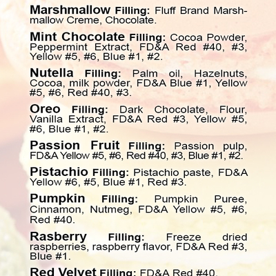 French Macarons Box of 24 Assorted Flavors - Thumbnail 9