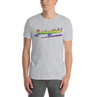 Springfield Pride, bring out the rainbow Unisex Athletic T-shirt - Thumbnail 2