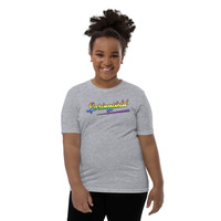 Springfield Pride, bring out the rainbow. Youth Athletic T-shirt - Thumbnail 3