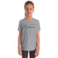 Springfield Pride, bring out the rainbow. Youth Athletic T-shirt - Thumbnail 4
