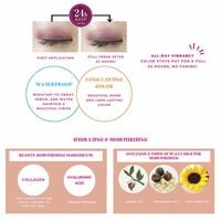 Meishoku MA COULEUR Crayon Eye Shadow in Light Violet Color, Japanese Makeup - Thumbnail 2