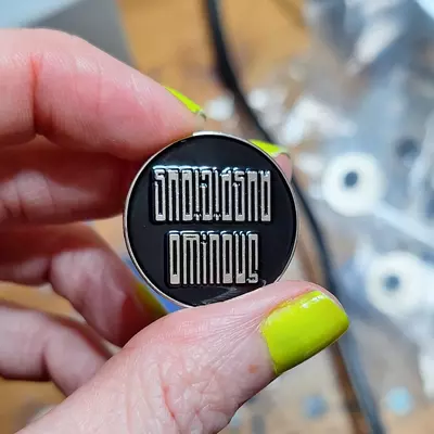 Ominous / Auspicious pin