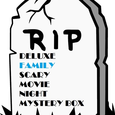 Deluxe family scary movie night kit spooky scary family fun children child halloween mystery box