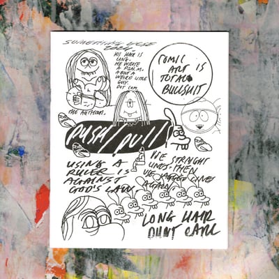 Push/pull by patrick kyle - 32 page b&w zine/comic