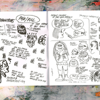 Push/Pull by Patrick Kyle - 32 page B&W Zine/comic - Thumbnail 1
