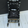 1:12 Scale Spooky Dollhouse Rocking Chair - Thumbnail 9