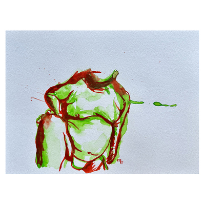 Torso - watercolor