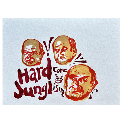 Hardcore Junglism - Watercolor
