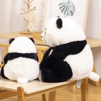 Chonky Panda Stuffed Animal - Thumbnail 5