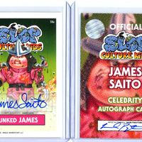 Junked JAMES Slop Culture Kids JAMES SAITO - CELEBRITY AUTO Card - Thumbnail 1