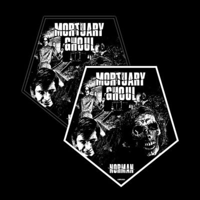 Mortuary ghoul - norman (woven patch)