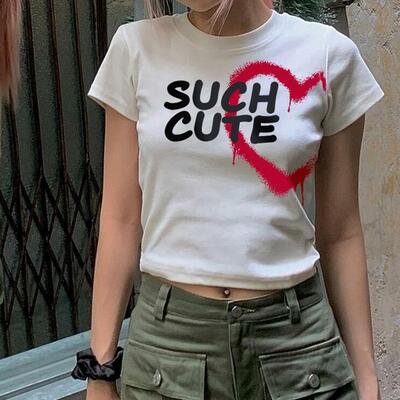 Such cute heart tee