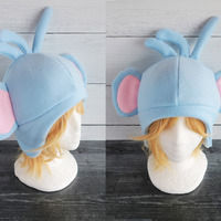 Monkey with Hair Fleece Hat  - Thumbnail 6