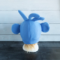 Monkey with Hair Fleece Hat  - Thumbnail 4
