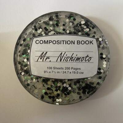 Composition book coasters - Thumbnail 1