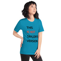 This is not Taylor's version t-shirt Unisex - Thumbnail 6