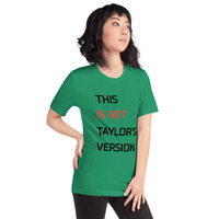 This is not Taylor's version t-shirt Unisex - Thumbnail 12