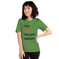 This is not Taylor's version t-shirt Unisex - Thumbnail 16