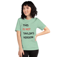 This is not Taylor's version t-shirt Unisex - Thumbnail 28