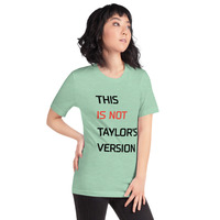 This is not Taylor's version t-shirt Unisex - Thumbnail 30