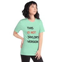 This is not Taylor's version t-shirt Unisex - Thumbnail 60