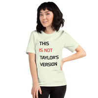 This is not Taylor's version t-shirt Unisex - Thumbnail 70