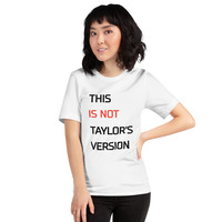 This is not Taylor's version t-shirt Unisex - Thumbnail 76