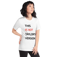 This is not Taylor's version t-shirt Unisex - Thumbnail 78