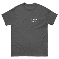 IDGAF unisex classic tee - Thumbnail 5