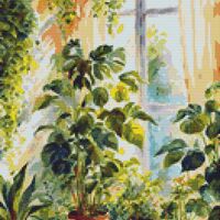 Plants Cross Stitch Pattern - Thumbnail 1