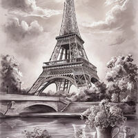 Table Set Cross Stitch Pattern - Thumbnail 2