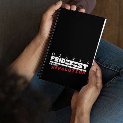Ozark pridefest spiral notebook - Thumbnail 4