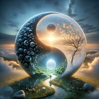 Yin Yang 5 Cross Stitch Pattern - Thumbnail 2