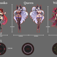 EU03 Original Character Stands - Thumbnail 5