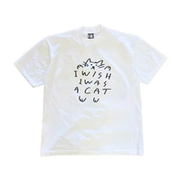 I WISH I WAS A CAT T SHIRT - Thumbnail 1