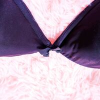 LA SENZA Vintage Black Lace Bra Lingerie| Push-Up Underwear Gothic Vampire Style - Thumbnail 4