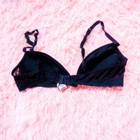 LA SENZA Vintage Black Lace Bra Lingerie| Push-Up Underwear Gothic Vampire Style - Thumbnail 5