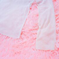 White Sheer Longsleeves Stylish Mesh K-Pop Korean Fashion Harajuku Innerwear | Vintage Classic & Retro - Thumbnail 2