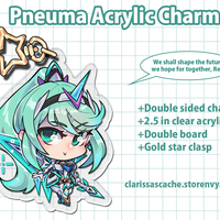Pneuma Acrylic Charm - Thumbnail 1