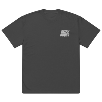 Fairy bones oversized embroidred tee