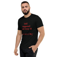 Shit Happens Tri-Blend Short sleeve t-shirt - Thumbnail 1